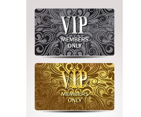 精美VIP会员卡设计
