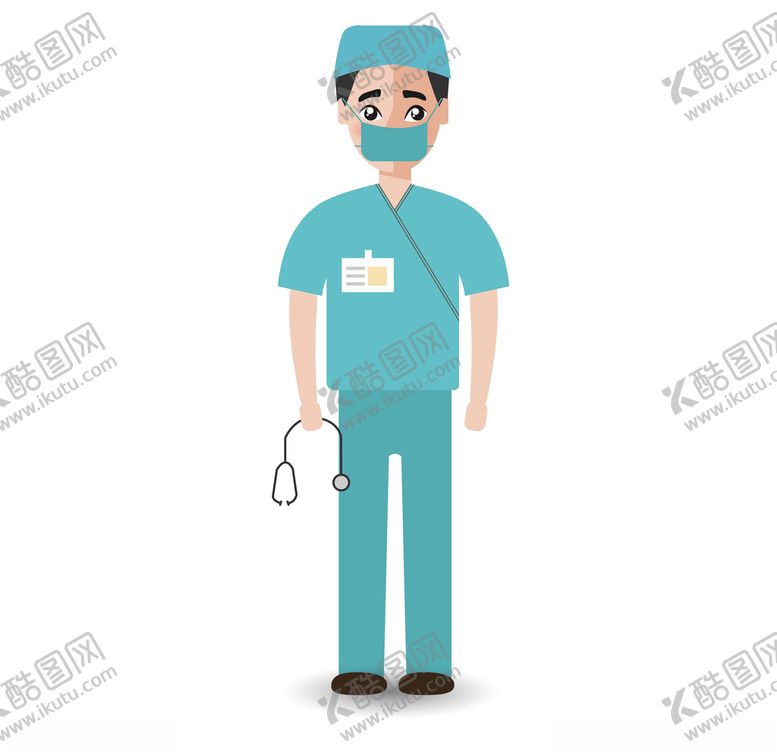 编号：94022509292130304492【酷图网】源文件下载-卡通医生