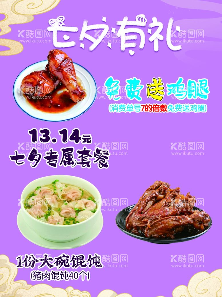 编号：46836011260820455597【酷图网】源文件下载-馄饨鸡腿鸭架