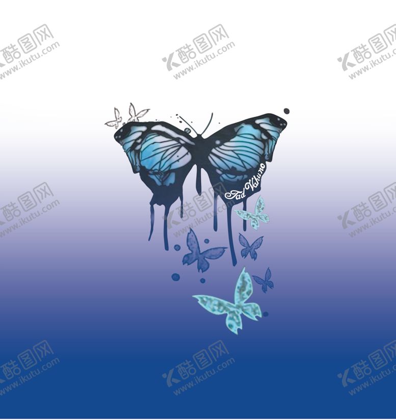 编号：71627005121052571953【酷图网】源文件下载-蝴蝶裁片