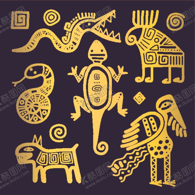 编号：31987710130519254533【酷图网】源文件下载-部落花纹