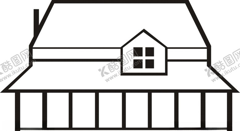 编号：49820609230136084018【酷图网】源文件下载-建筑房屋剪影-19