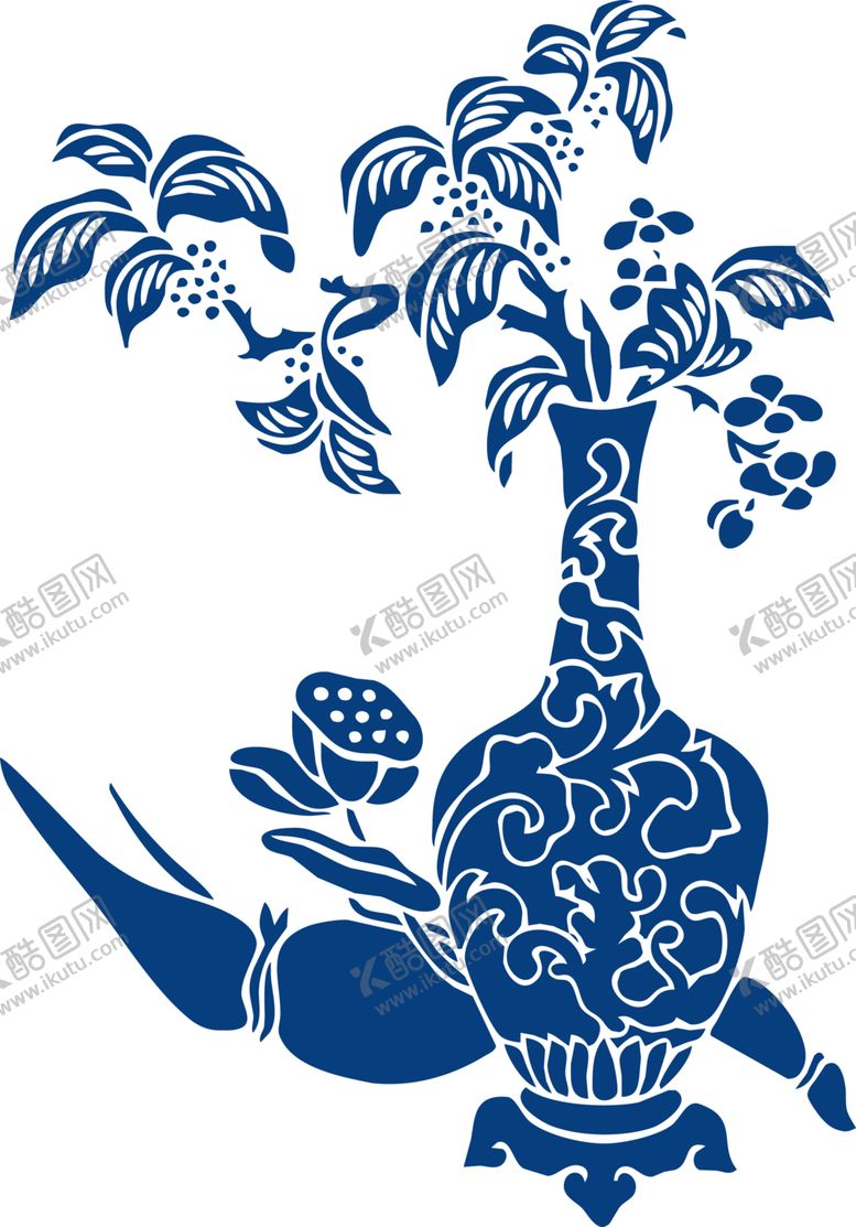 编号：69577301302357226690【酷图网】源文件下载-青花瓷图案