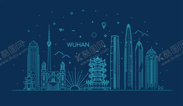编号：84173609182153077649【酷图网】源文件下载-武汉地标