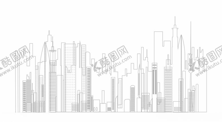 编号：63318005011037178303【酷图网】源文件下载-线条建筑