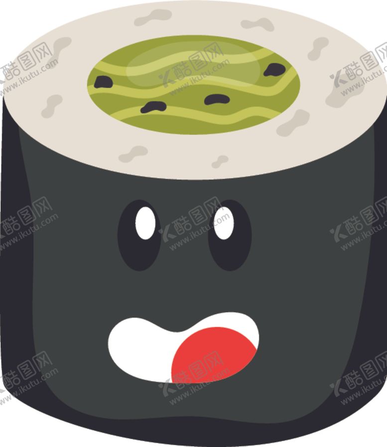 编号：30833810040441007808【酷图网】源文件下载-卡哇伊美食