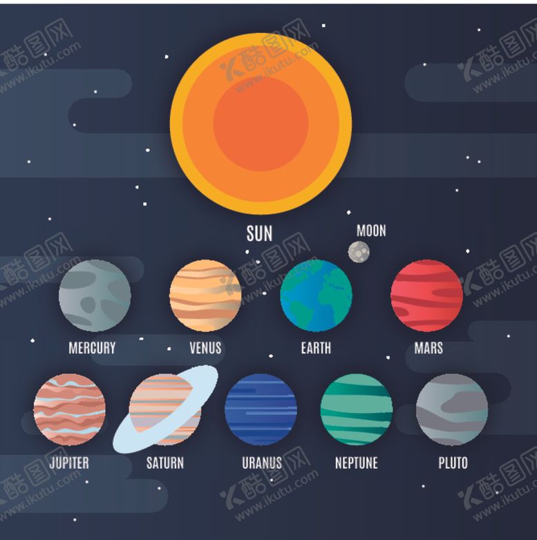 编号：99897506290345476084【酷图网】源文件下载-宇宙插画