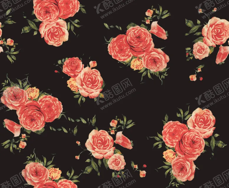 编号：12270507010621525689【酷图网】源文件下载-手绘花