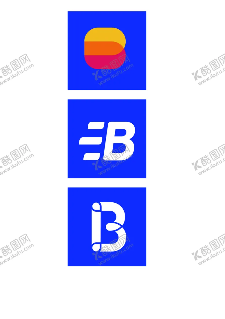 编号：13768009250401399645【酷图网】源文件下载-创意字母B企业LOGO