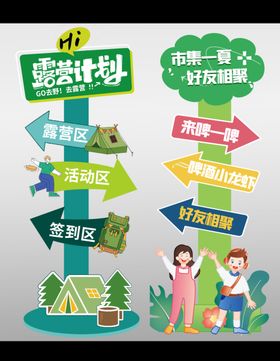 三款活动指示牌