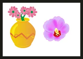 手绘花卉花朵素材素材