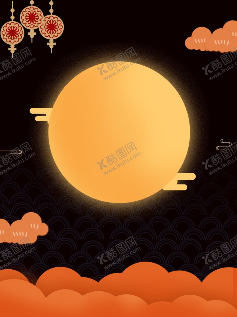 编号：23507110302031045801【酷图网】源文件下载-中秋节背景