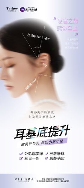 耳基底提升海报