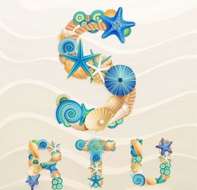 海洋生物字母