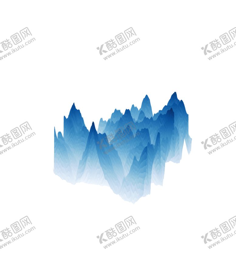 编号：99095405050905346293【酷图网】源文件下载-抽象山峰