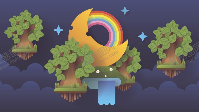 编号：23766409170638055836【酷图网】源文件下载-夜晚风景