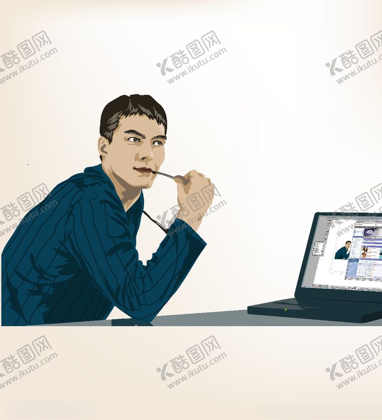 编号：18670310212253498664【酷图网】源文件下载-商务人物漫画动画动漫壁纸