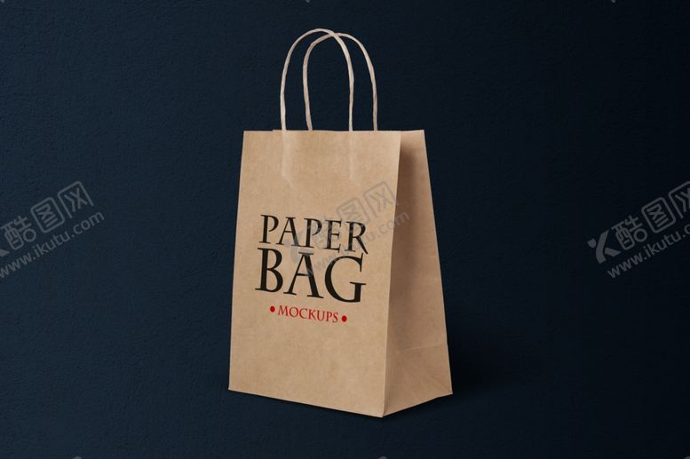 编号：61739310290313327607【酷图网】源文件下载-牛皮纸袋样机
