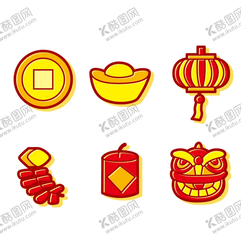 编号：26766605070030084032【酷图网】源文件下载-新年灯笼元素