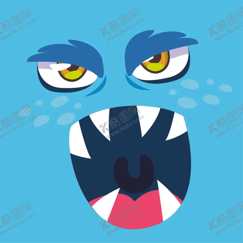编号：76454507032049457912【酷图网】源文件下载-卡通怪物