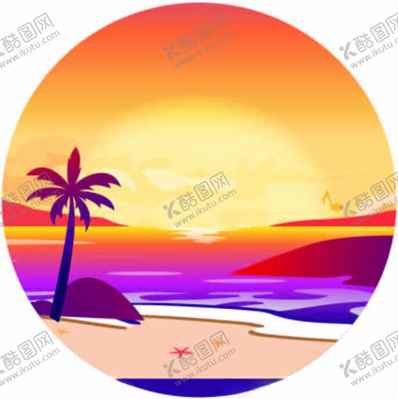 编号：18079902191917541354【酷图网】源文件下载-网红圆灯箱海边