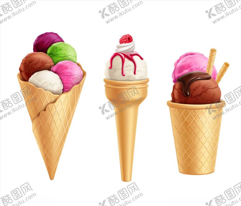 编号：87119709300438251617【酷图网】源文件下载-冰淇淋
