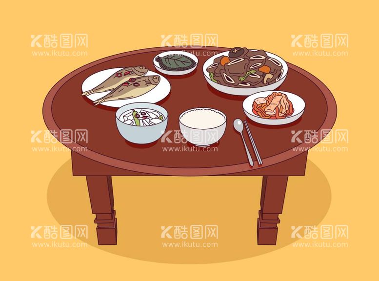 编号：48445112042145136282【酷图网】源文件下载-韩国料理