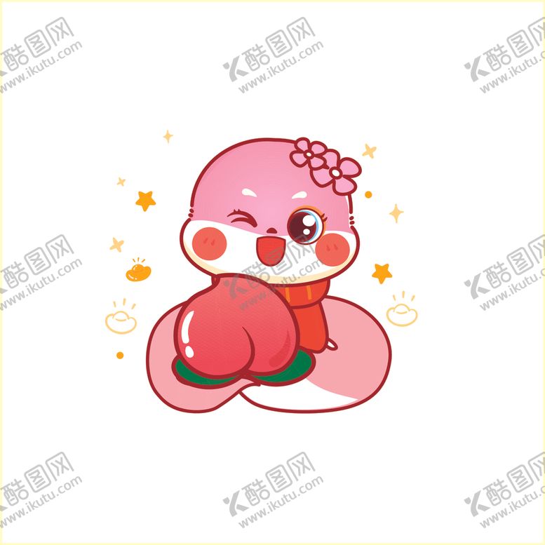 编号：73131901252133592370【酷图网】源文件下载-蛇年卡通插画图片素材设计好运