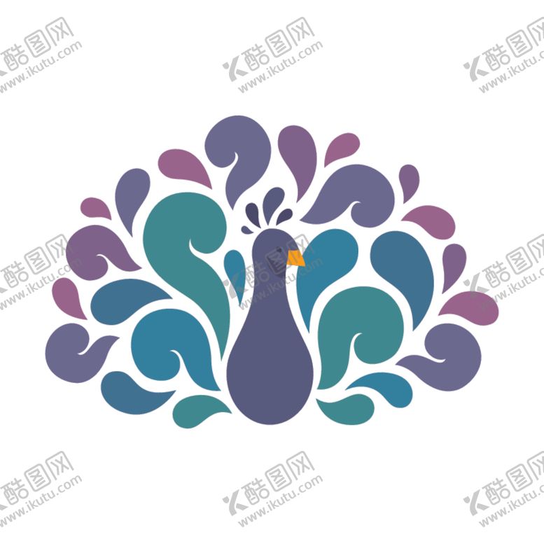 编号：32337310151412307858【酷图网】源文件下载-孔雀logo