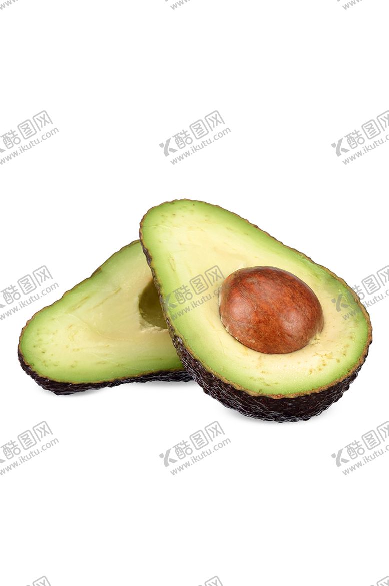 编号：60425709191523400871【酷图网】源文件下载-高清水果剖开牛油果素材