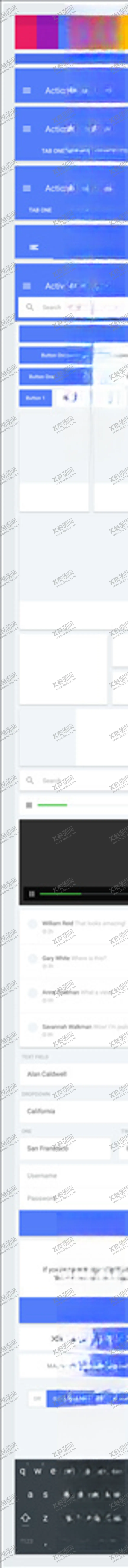 编号：92179903150450183137【酷图网】源文件下载-手机界面设计