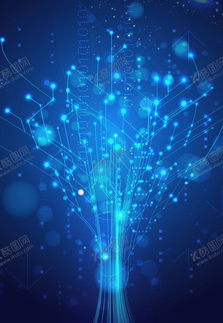 编号：34236410101953143580【酷图网】源文件下载-科技之光背景图