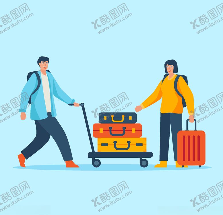编号：60784010172139364967【酷图网】源文件下载-旅客游客