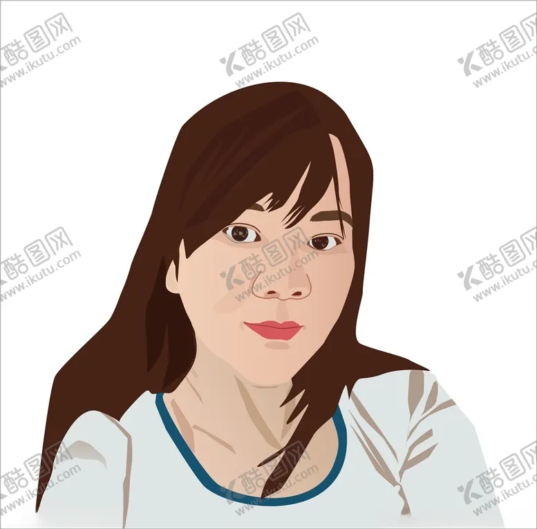 编号：84874302100011075110【酷图网】源文件下载-手绘人物头像