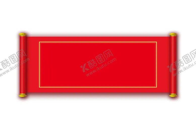 编号：78390409242207036543【酷图网】源文件下载-手绘卷轴
