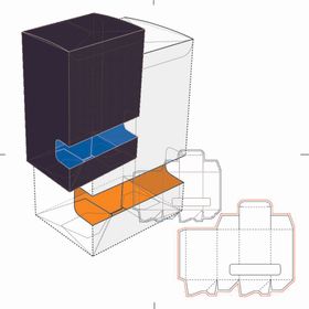 餐具包筷子封套刀版图