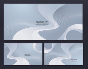 简约几何渐变背景