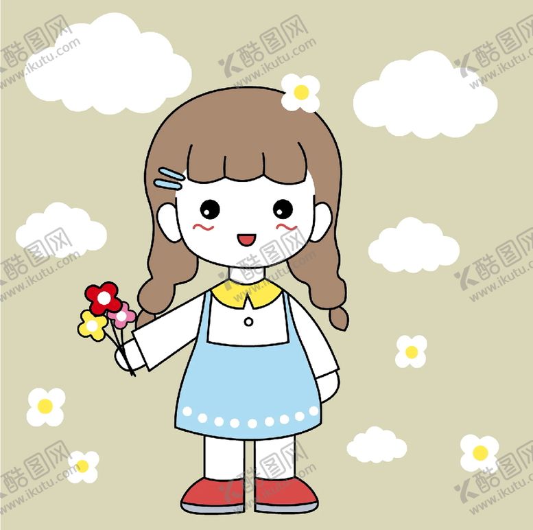 编号：95746809211052288245【酷图网】源文件下载-可爱的小女孩