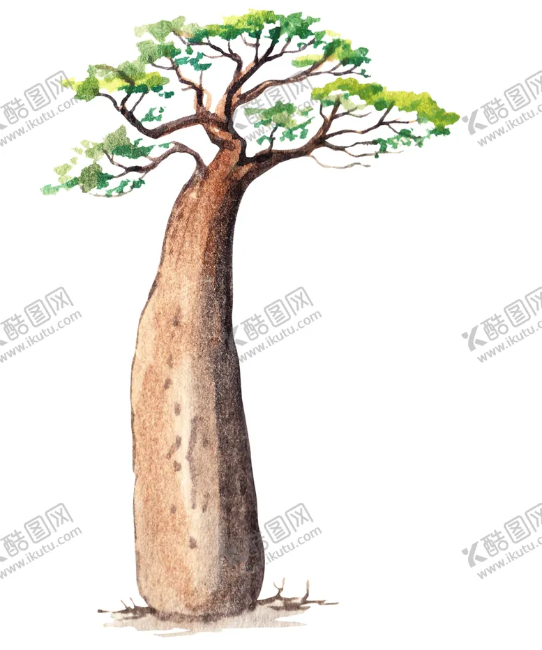 编号：89231106302204356256【酷图网】源文件下载-卡通树木