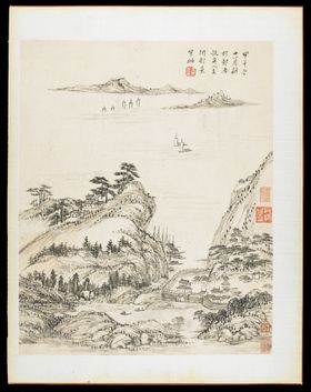 山水画高清中国国文化艺术