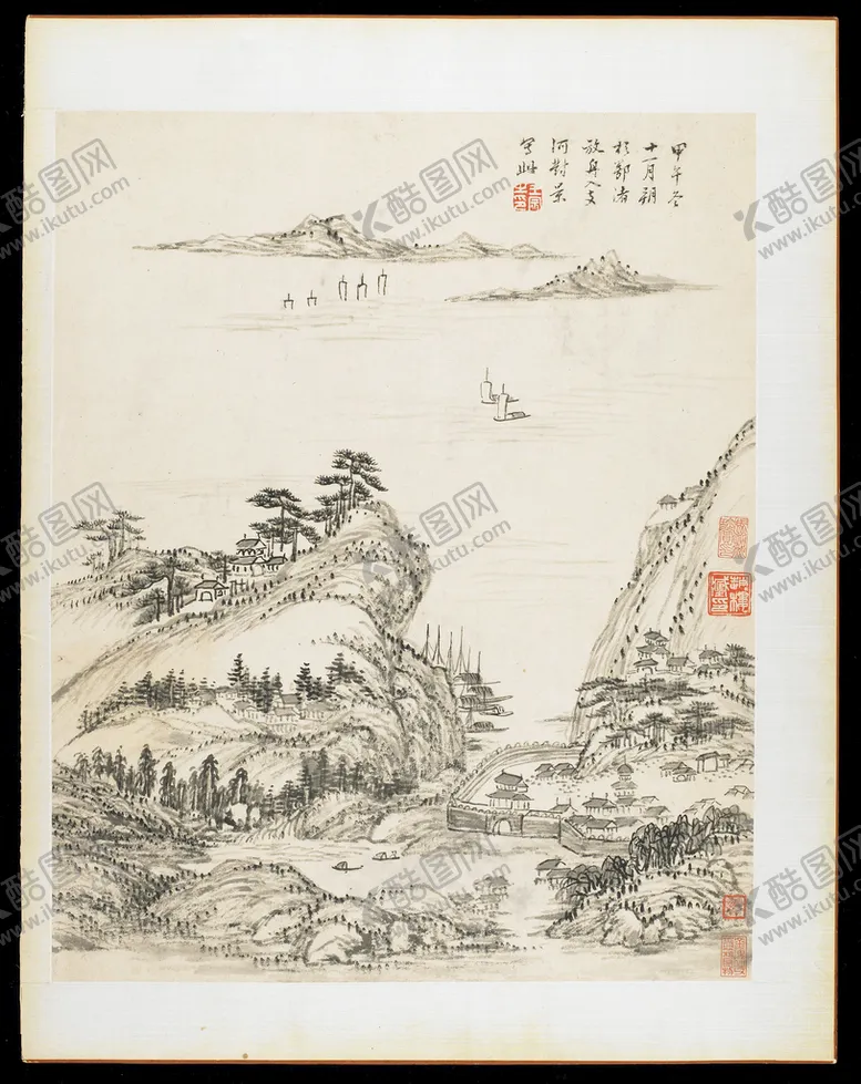 编号：57104909162340580642【酷图网】源文件下载-山水画   