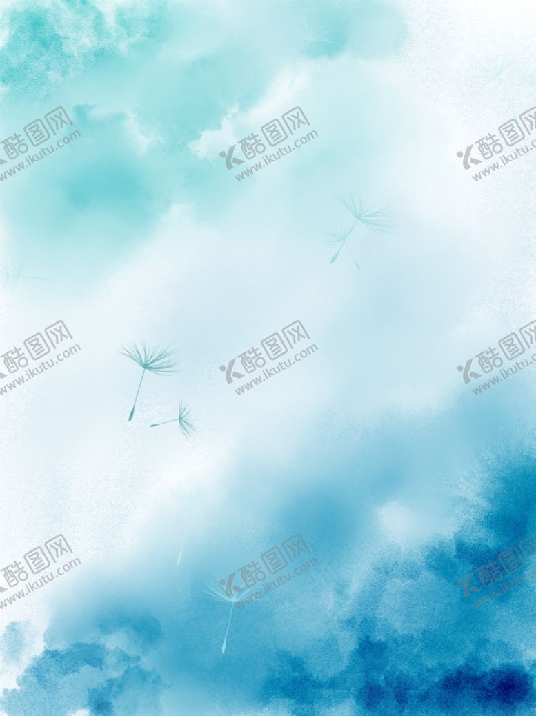 编号：72481603290319436585【酷图网】源文件下载-小清新水彩背景