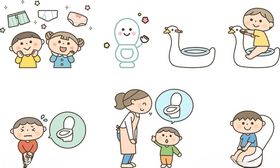 儿童日常活动与健康元素