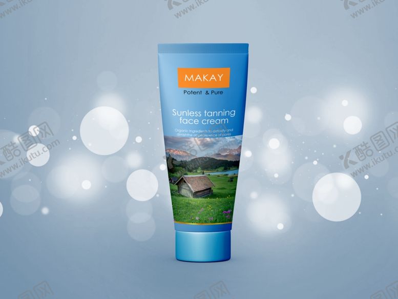 编号：49180009210846016972【酷图网】源文件下载-化妆品护手霜包装效果图样机
