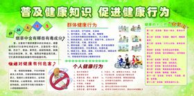 健康教育和健康促进宣传栏