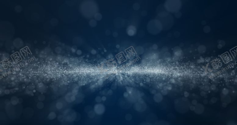 编号：43702906280328564453【酷图网】源文件下载-深蓝色辉光尘埃粒子抽象背景