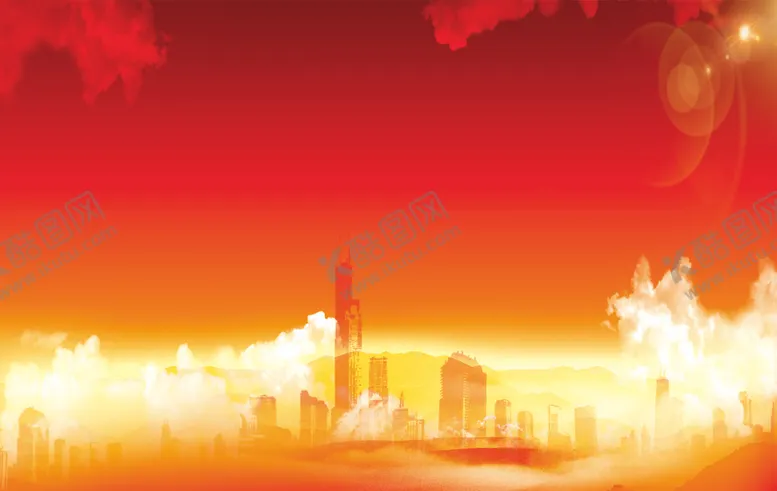 编号：53392501251210147419【酷图网】源文件下载-红色背景