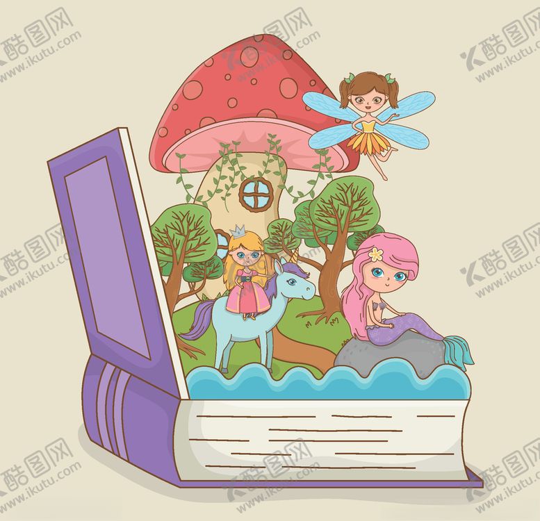 编号：89889309190843528256【酷图网】源文件下载-美人鱼