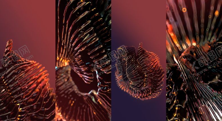 编号：24005409201703292532【酷图网】源文件下载-抽象三维立体金属质感大图