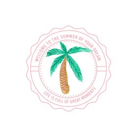 夏季手绘插画海报